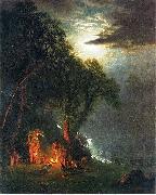 Albert Bierstadt, Campfire Site, Yosemite